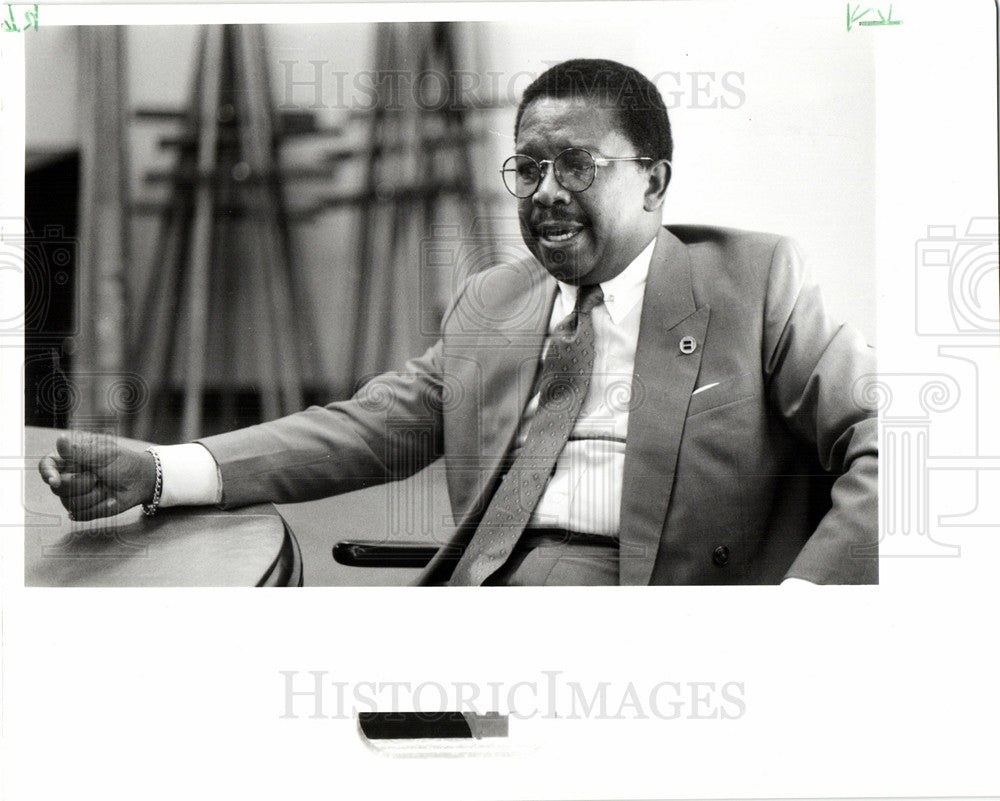 1988 Press Photo Jacob National Urban League President - Historic Images