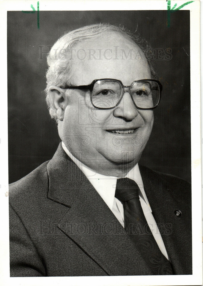 1985 Press Photo Dominic Jacobetti Democratic politicia - Historic Images