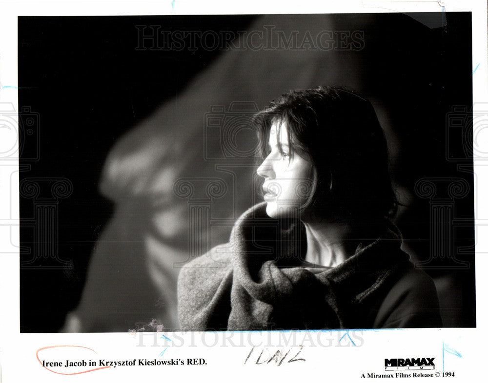 1995 Press Photo Ir?ne Jacob | French actors | - Historic Images