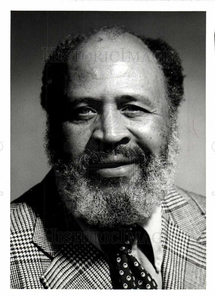1988 Press Photo Murray Jackson professor activist - Historic Images