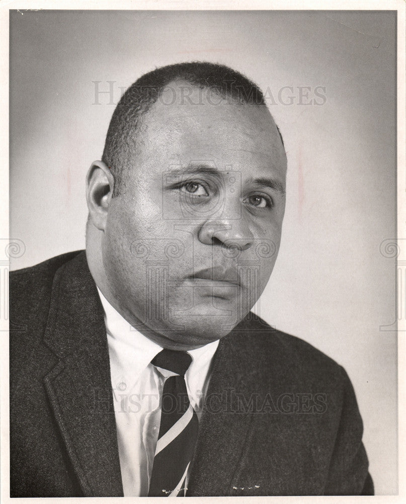 1966 Press Photo Murray Jackson professor activist - Historic Images