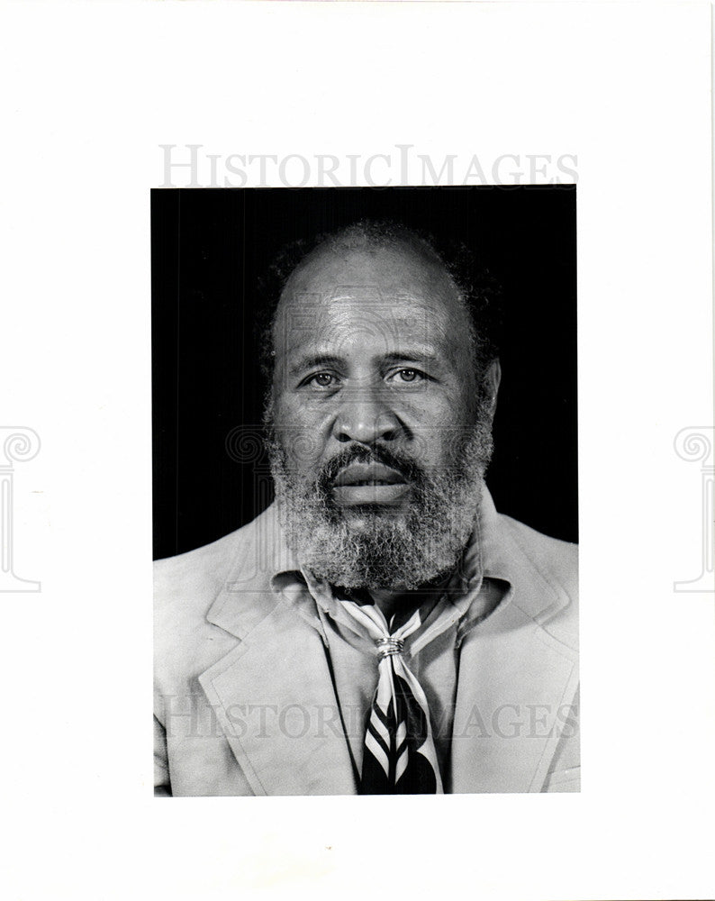 Press Photo Murray Jackson professor activist - Historic Images