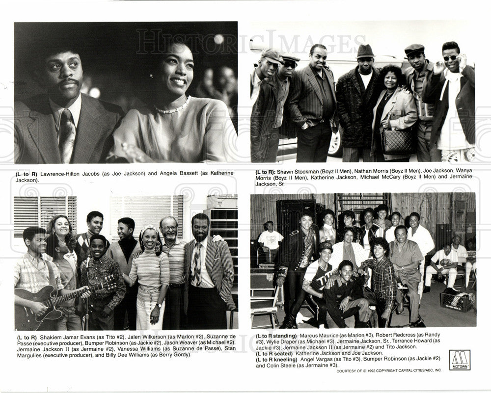 Press Photo The Jacksons music pop Indiana Brother - Historic Images