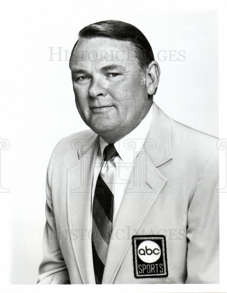 1958 Press Photo Keith Jackson American sportscaster - Historic Images