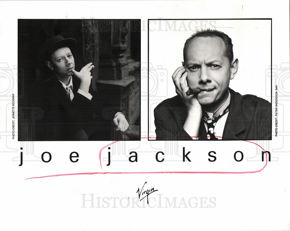 Press Photo Joe Jackson musician singer songwriter - Historic Images