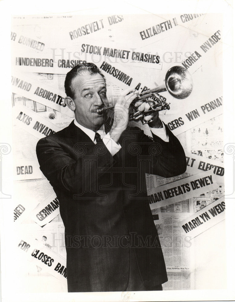 1961 Press Photo Harry James musician band leader - Historic Images