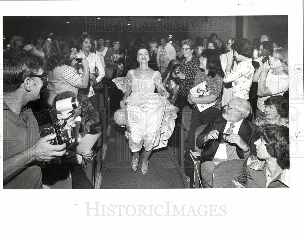 1977 Press Photo Francesca James Fitzgerald High School - Historic Images