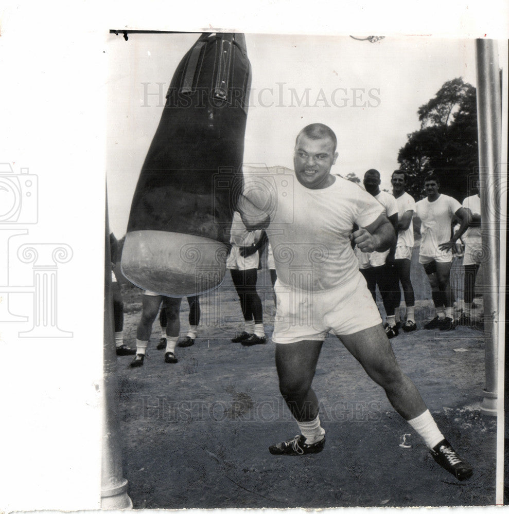 1963 Press Photo Don James National Football League - Historic Images