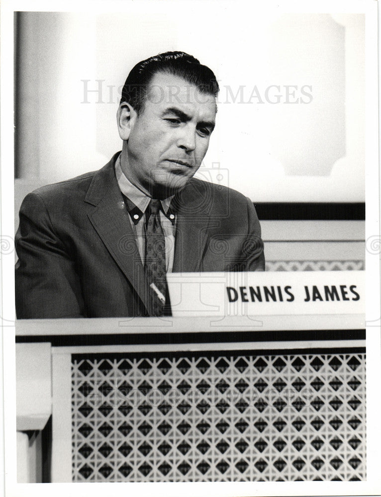 1964 Press Photo Dennis James your first NBC - Historic Images