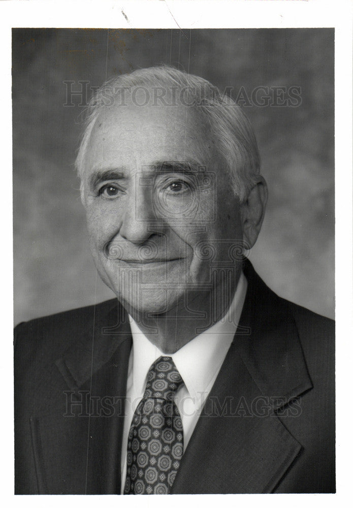 1995 Press Photo Hon. Frank E. Jeannette - Historic Images