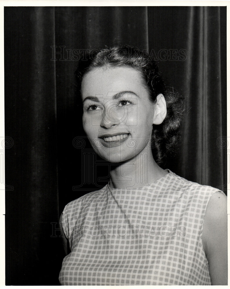 1957 Press Photo  Actress Joyce Jarvis - Historic Images