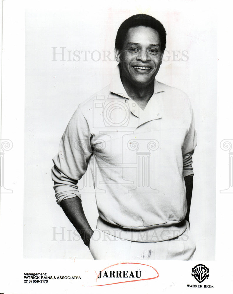 1983 Press Photo Al Jarreau American singer. - Historic Images