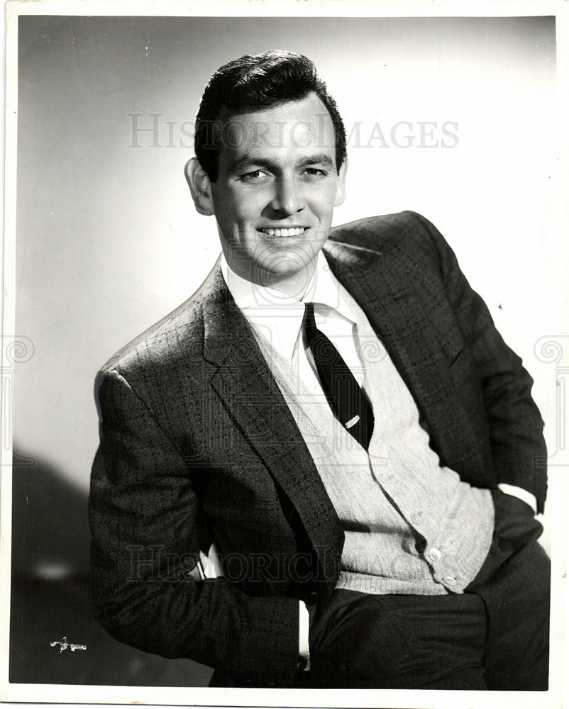 1959 Press Photo David Janssen American Actor Futitive - Historic Images