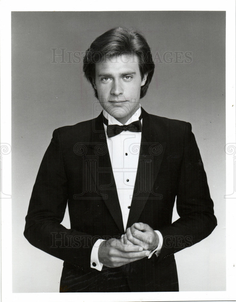 1984 Press Photo John James actor TV star Dynasty soap - Historic Images