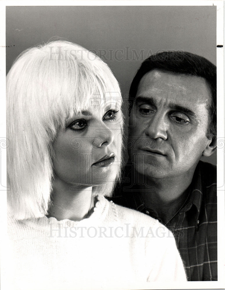 1988 Press Photo Ann Jillian Tony Lo Bianco Story NBC - Historic Images