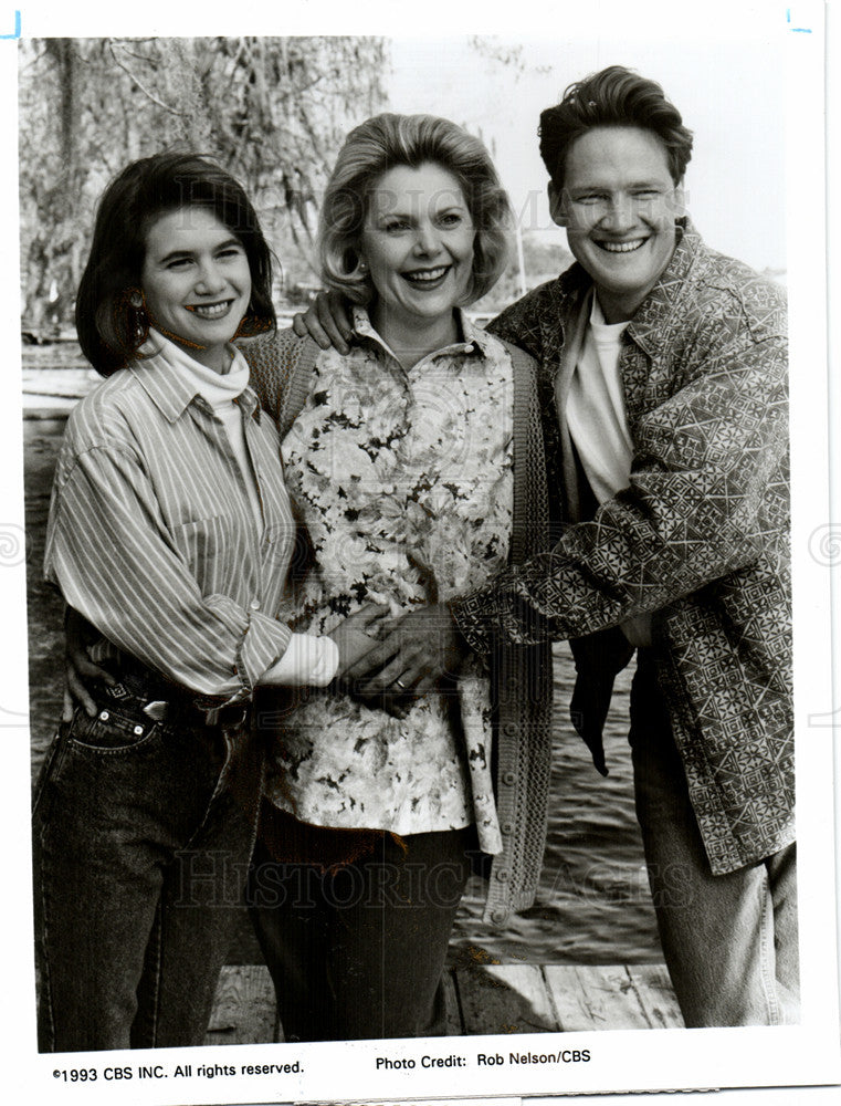 1993 Press Photo Ann Jillian Tracey Gold Donal Logue - Historic Images