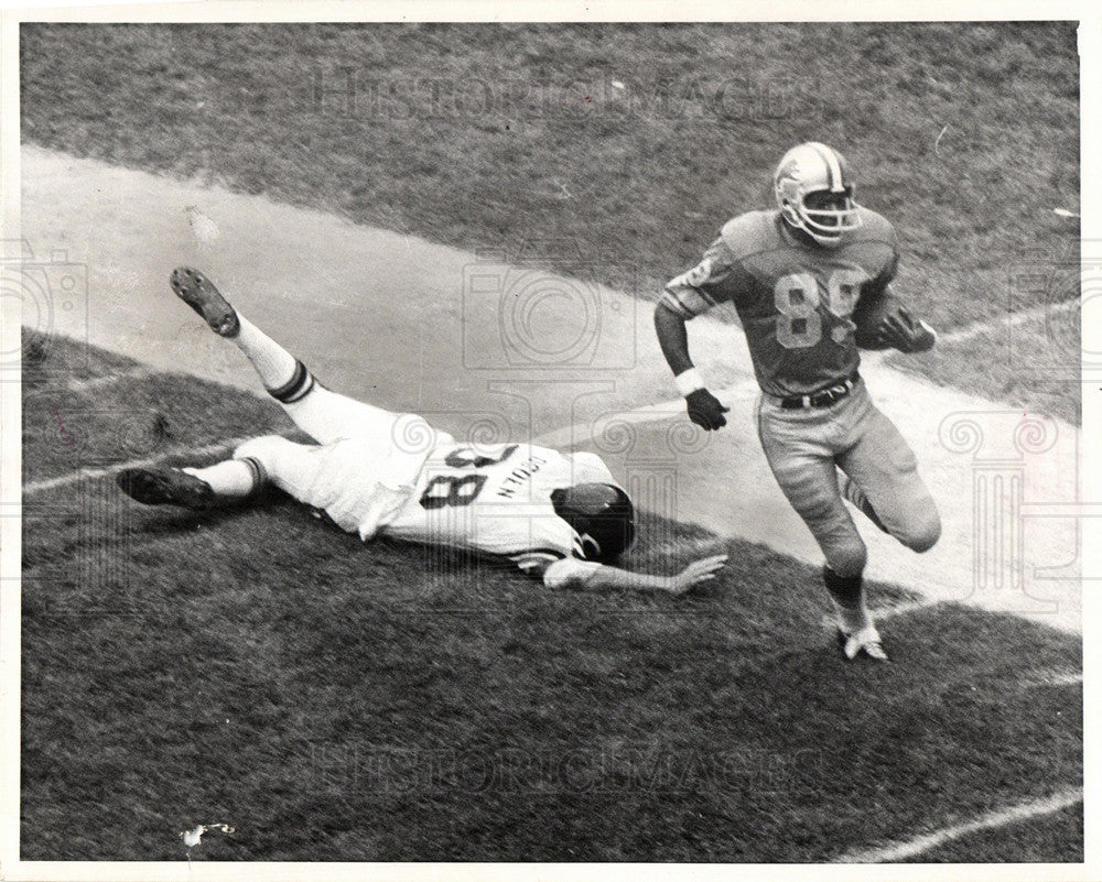 Press Photo Ron Jessie NFL wide receiver Rams - Historic Images