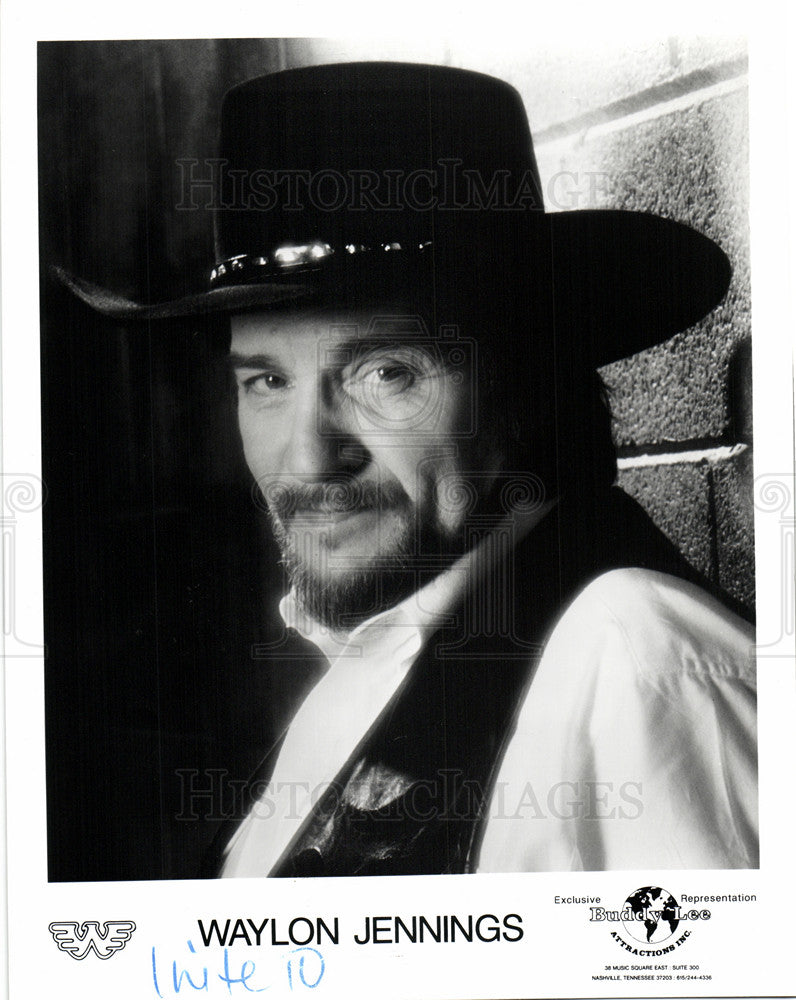 1994 Press Photo Waylon Jennings American music singer - Historic Images