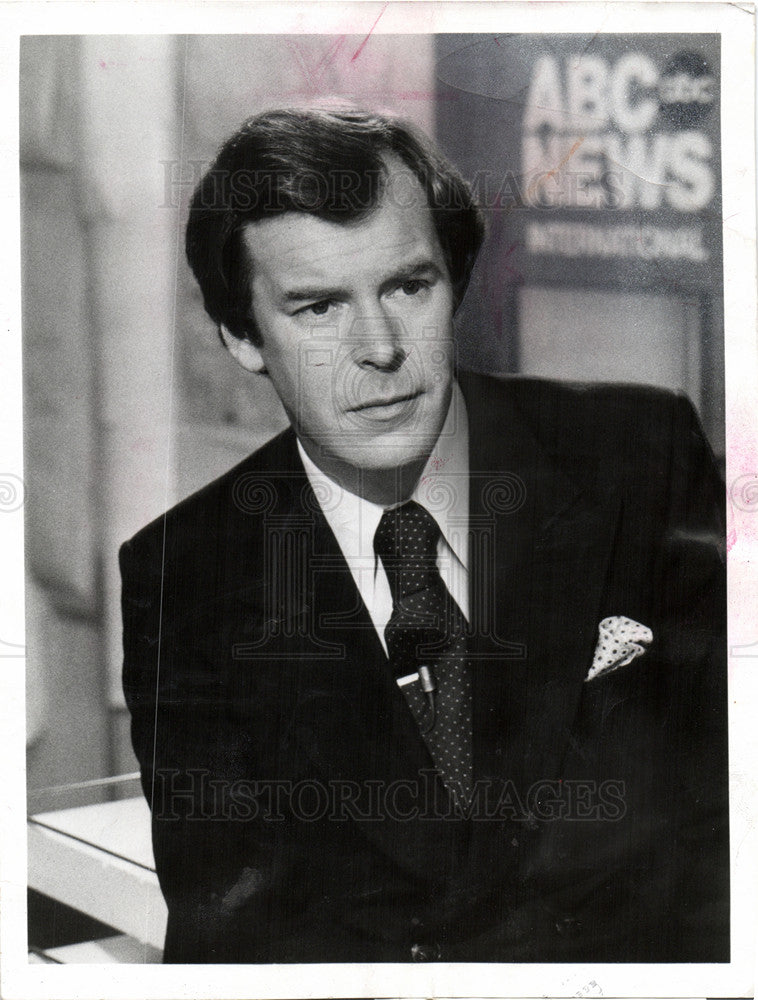 1978 Press Photo Peter Jennings American journalist ABC - Historic Images