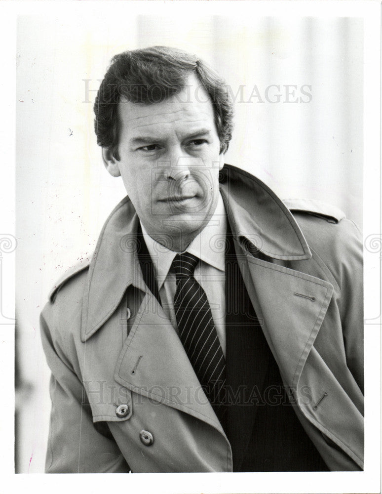 1988 Press Photo Peter Jennings ABC News - Historic Images