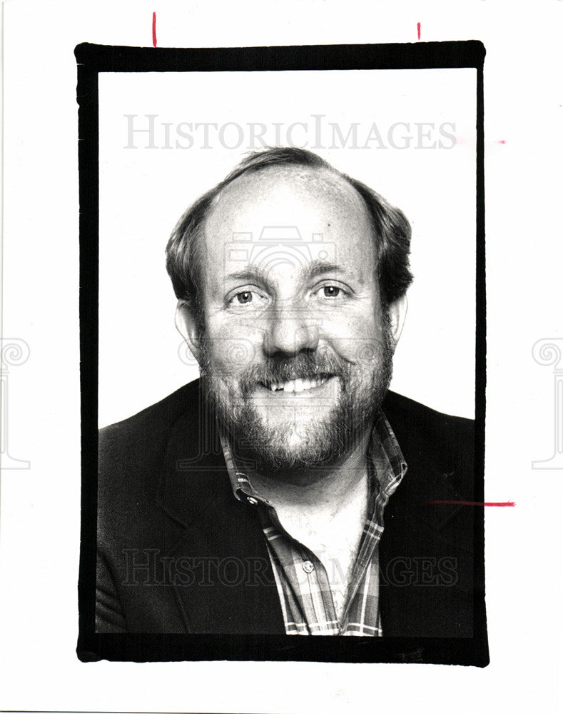 1988 Press Photo Peter Jenkins Travel Author A Walk Acc - Historic Images