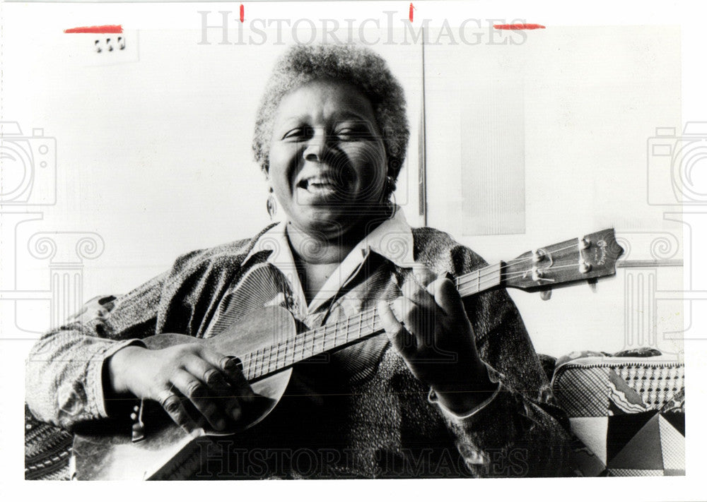 1993 Press Photo Ella Jenkins American folk singer - Historic Images