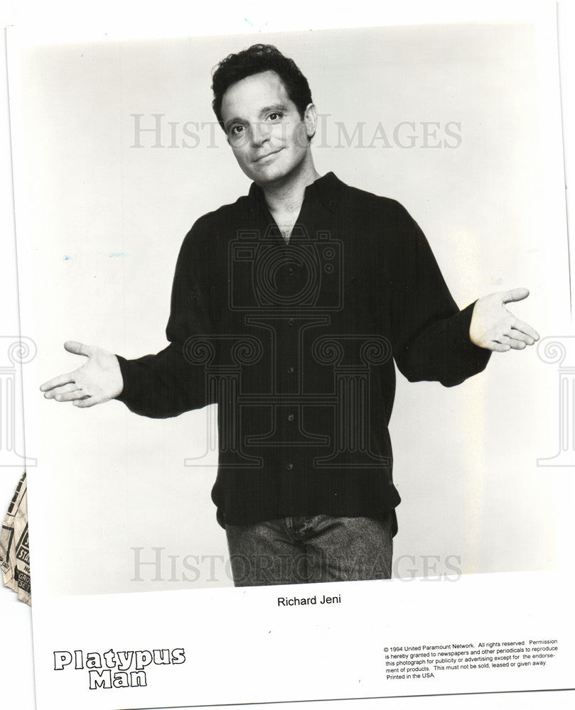 1995 Press Photo Richard Jeni American comedian actor - Historic Images
