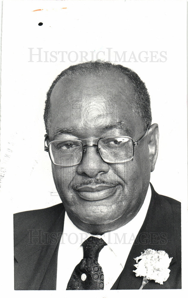 1983 Press Photo Jemison National Baptist president - Historic Images