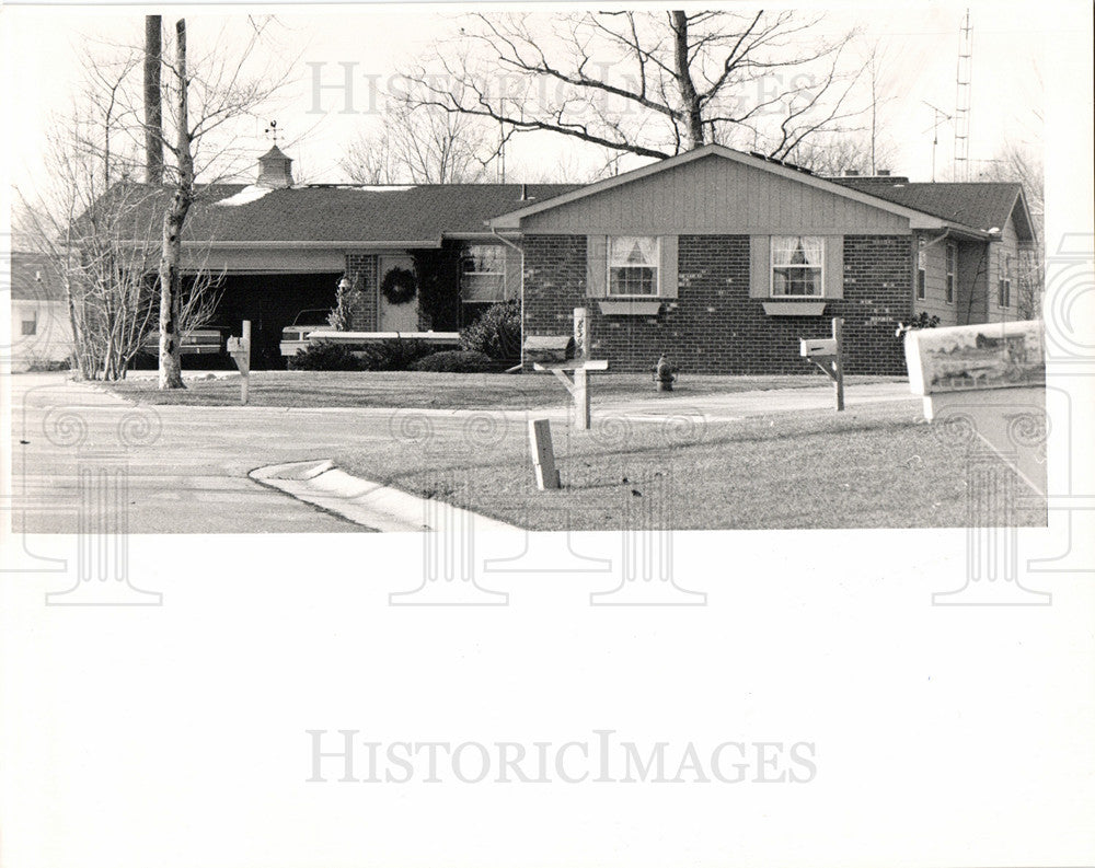 1989 Press Photo Christopher Jeffries ranch Oak shade - Historic Images