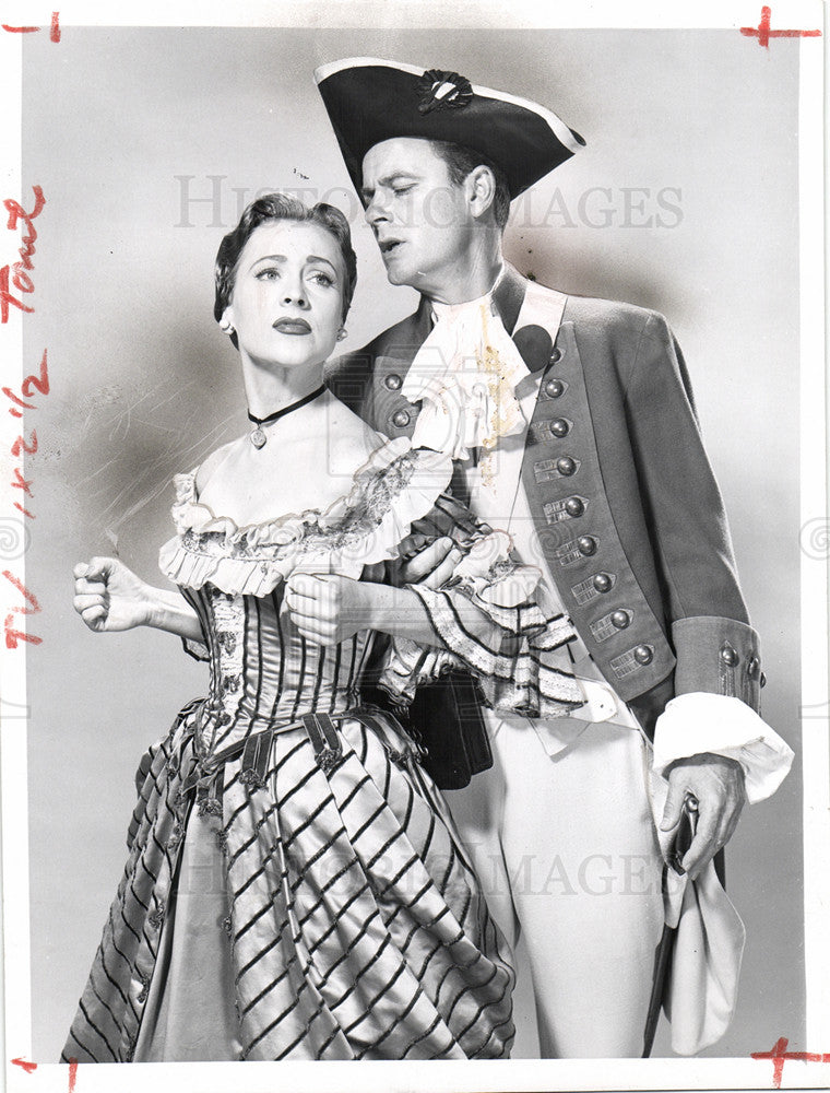 1959 Press Photo Anne Jeffreys actress Dearest Enemy - Historic Images