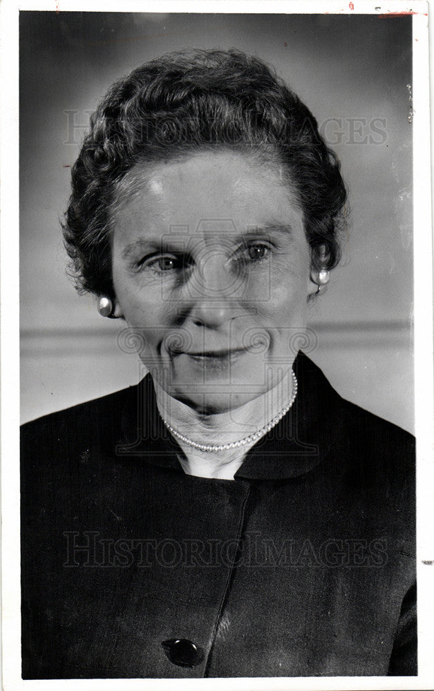 1959 Press Photo Mildred M. Jeffrey political activist - Historic Images