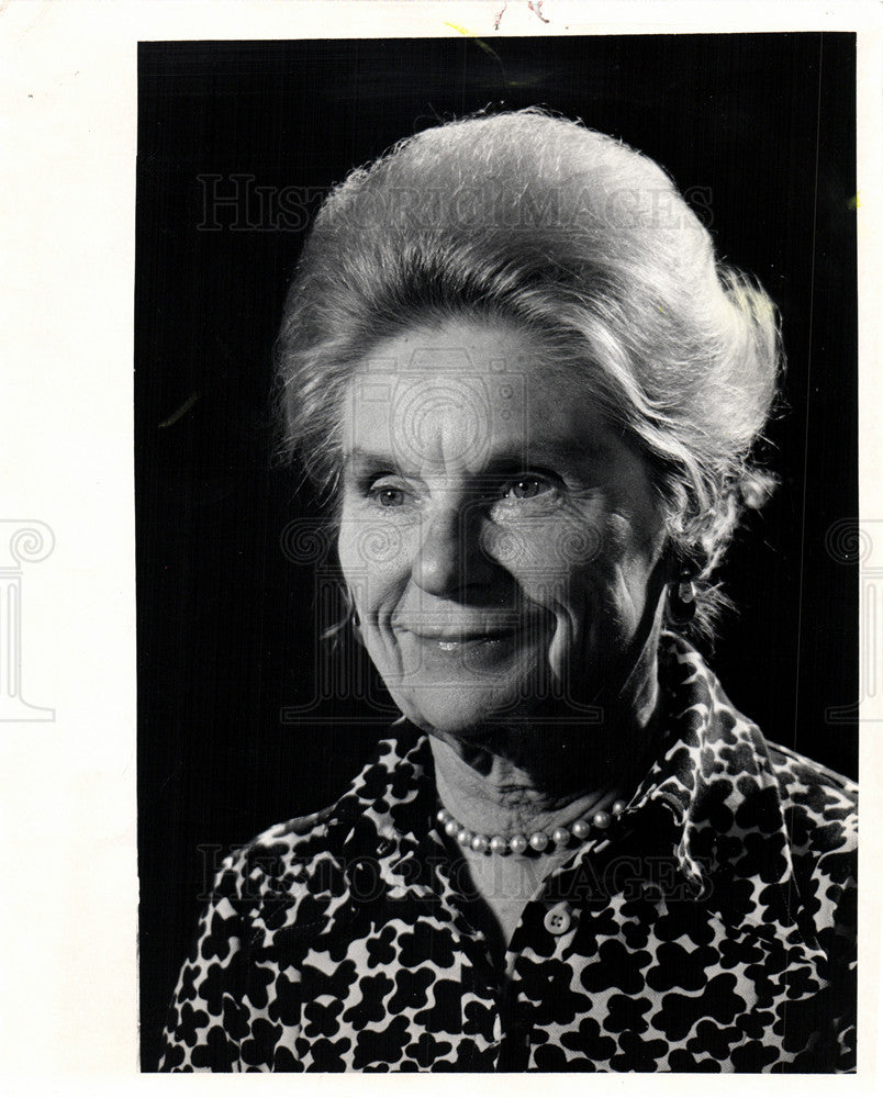 1979 Press Photo Mildred Jeffrey political activist UAW - Historic Images