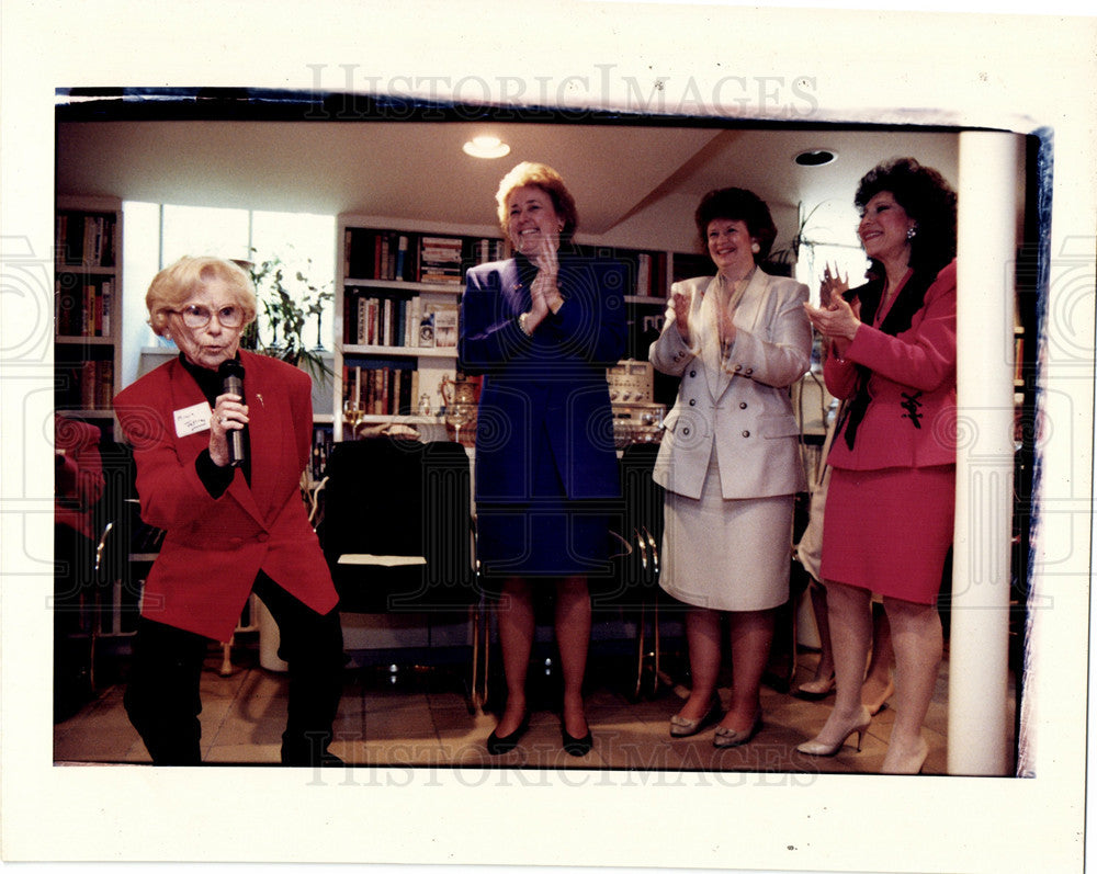 1993 Press Photo  Mildred Jeffery - Historic Images