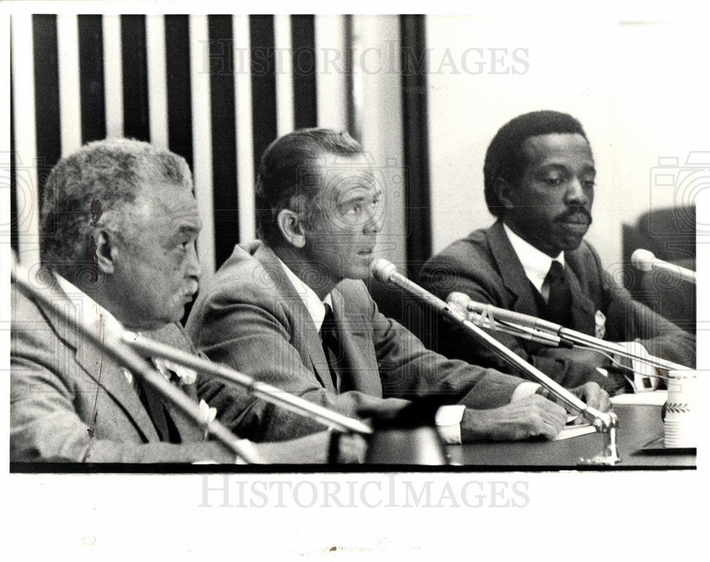 1981 Press Photo Arthur Jefferson Superintendent - Historic Images