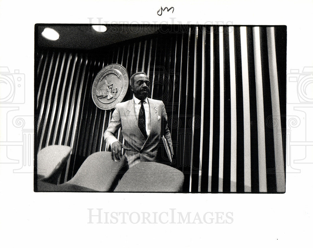 Press Photo Arthur Jefferson Superintendent - Historic Images