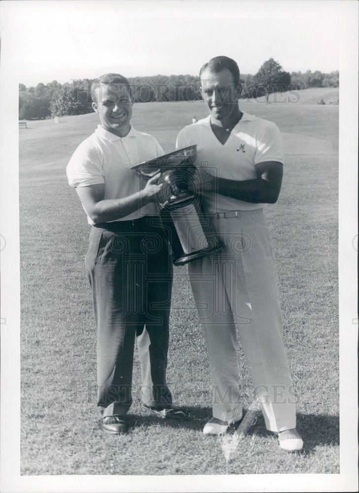 1957 Press Photo Glenn Johnson golf player - Historic Images