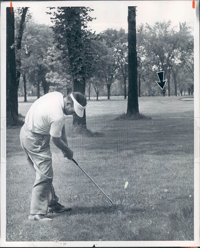 1962 Press Photo glenn johnson national open golf - Historic Images