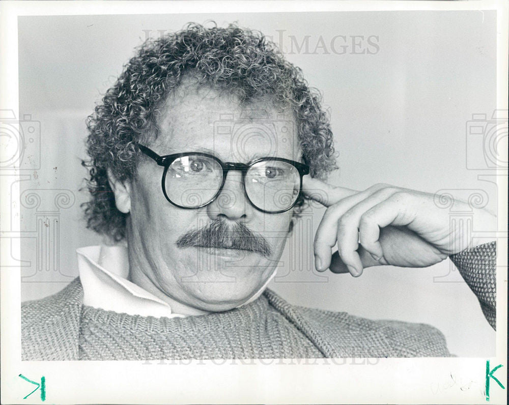 1986 Press Photo Gary Johnson Reverend career - Historic Images