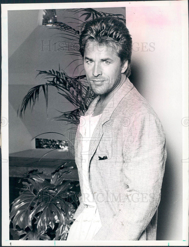 1988 Press Photo Don Johnson Pitkin bathub - Historic Images