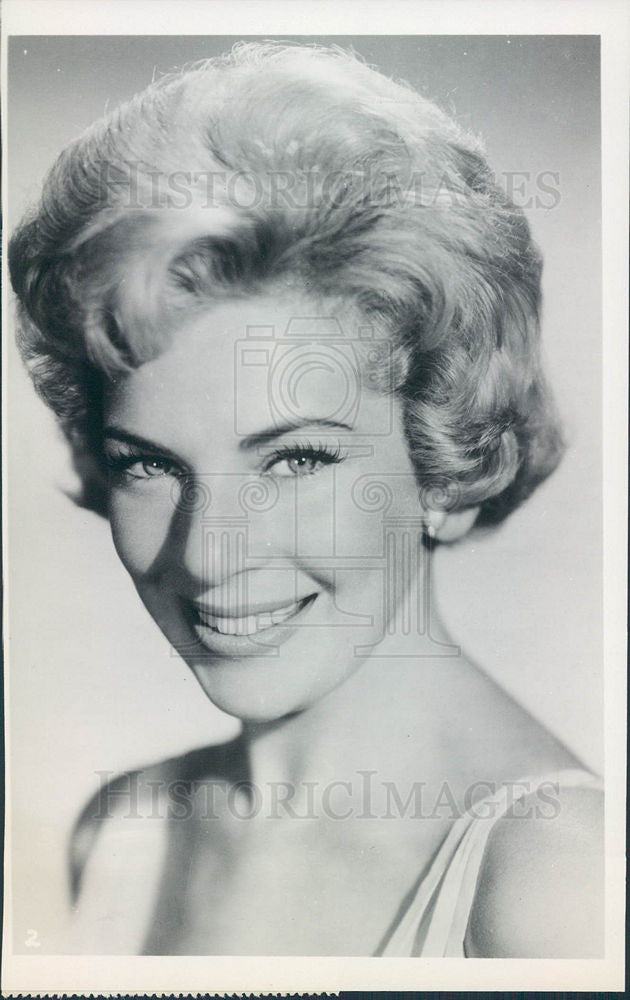 1961 Press Photo Betty Johnson pop singer - Historic Images