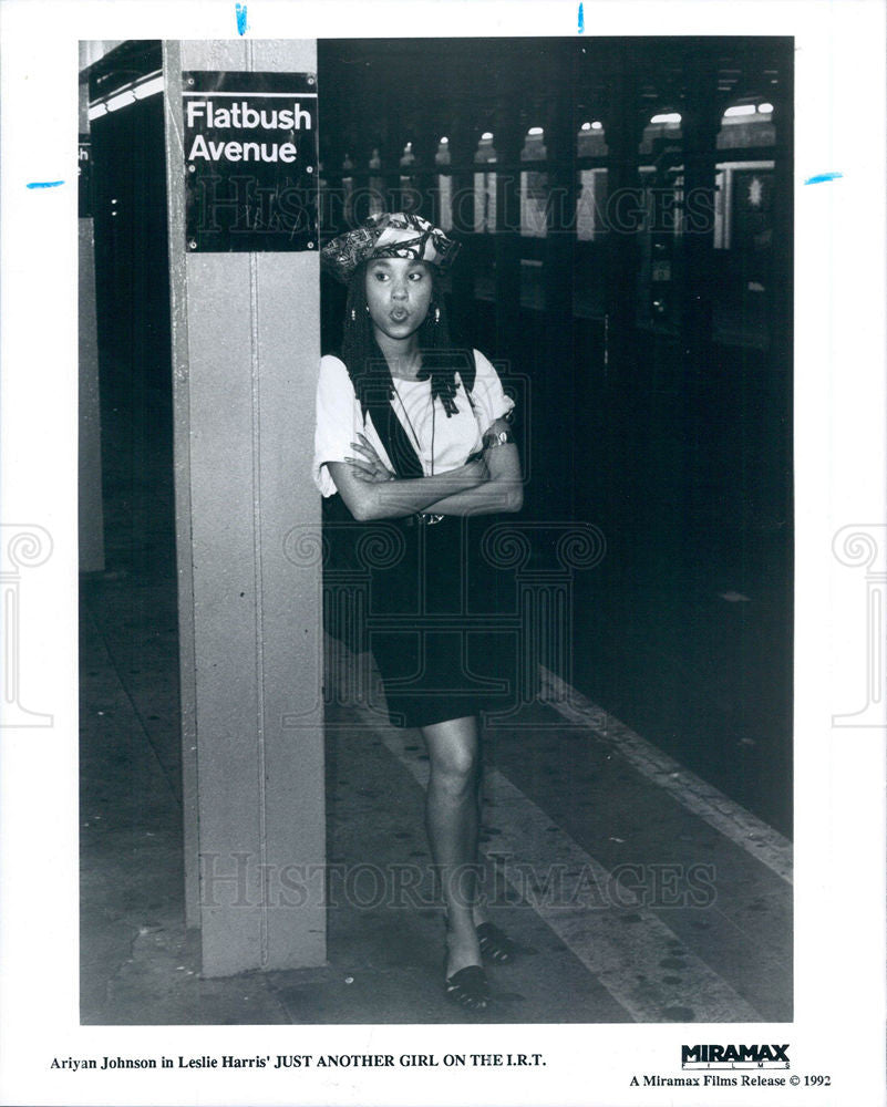 1993 Press Photo Ariyan Johnson, Just another Girl - Historic Images