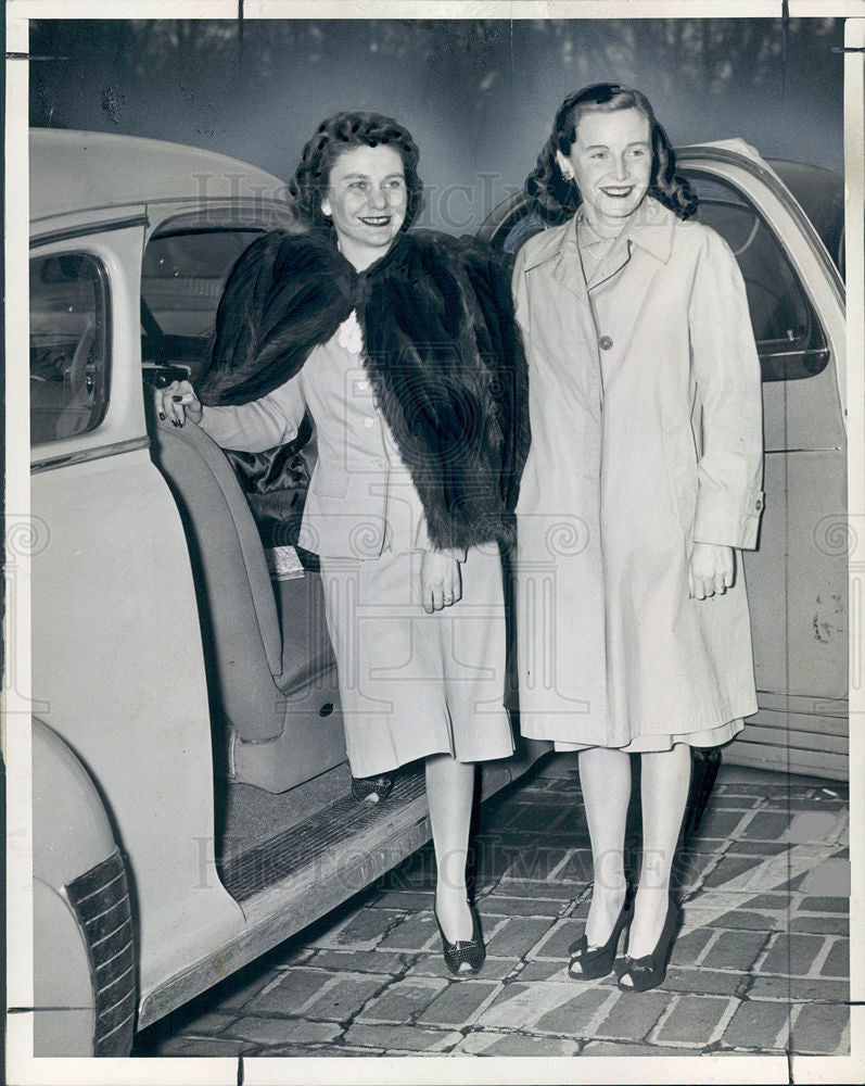 1944 Press Photo Mrs.Henry Ford II Cristina Austin Ford - Historic Images