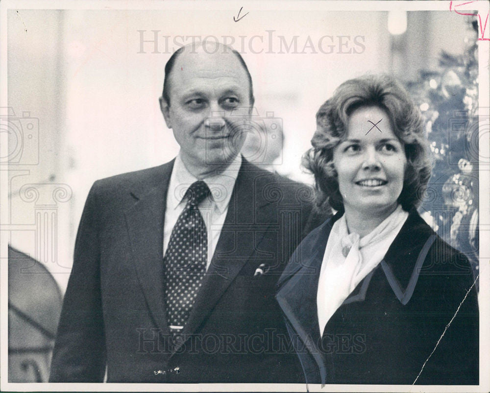 1974 Press Photo Allan R. Johnson Chairman - Historic Images