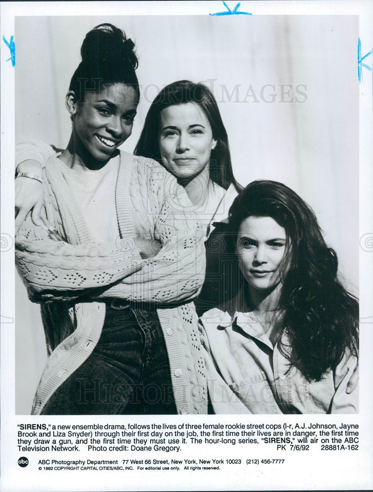 1993 Press Photo A.J.Johnson American actress &amp; dancer - Historic Images