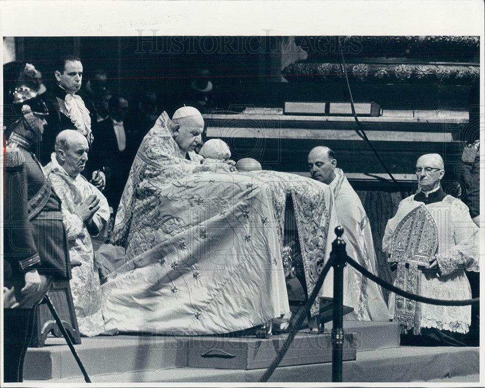 1982 Press Photo Pope John XXIII Angelo Giuseppe Roncal - Historic Images