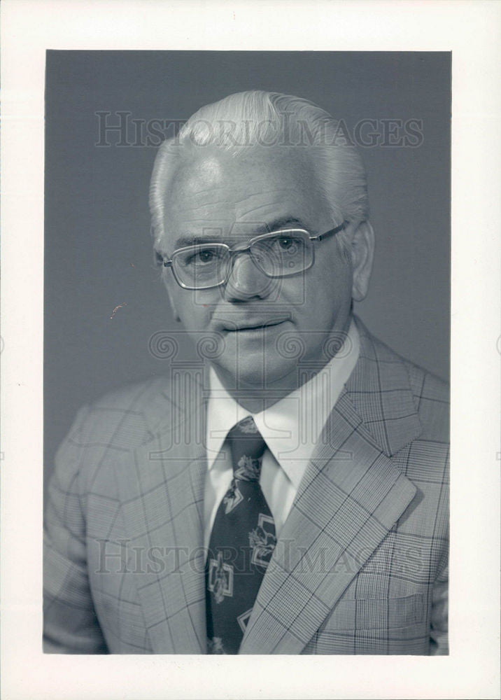 1984 Press Photo Richard O&#39;Connor Marschalk Campbell - Historic Images