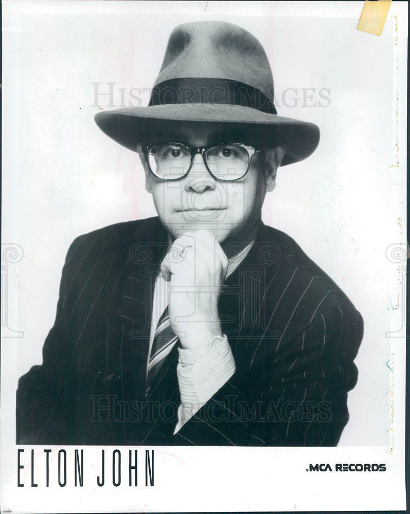 1988 Press Photo Elton John - Historic Images