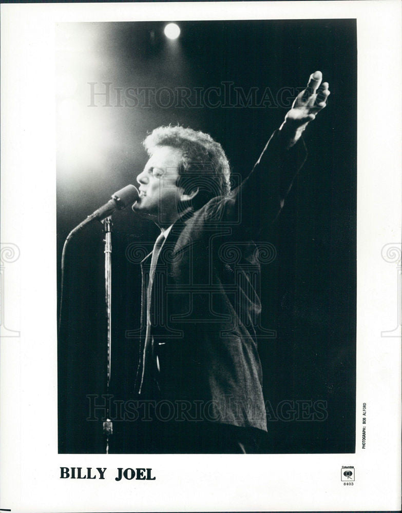 Press Photo Billy Joel Singer - Historic Images