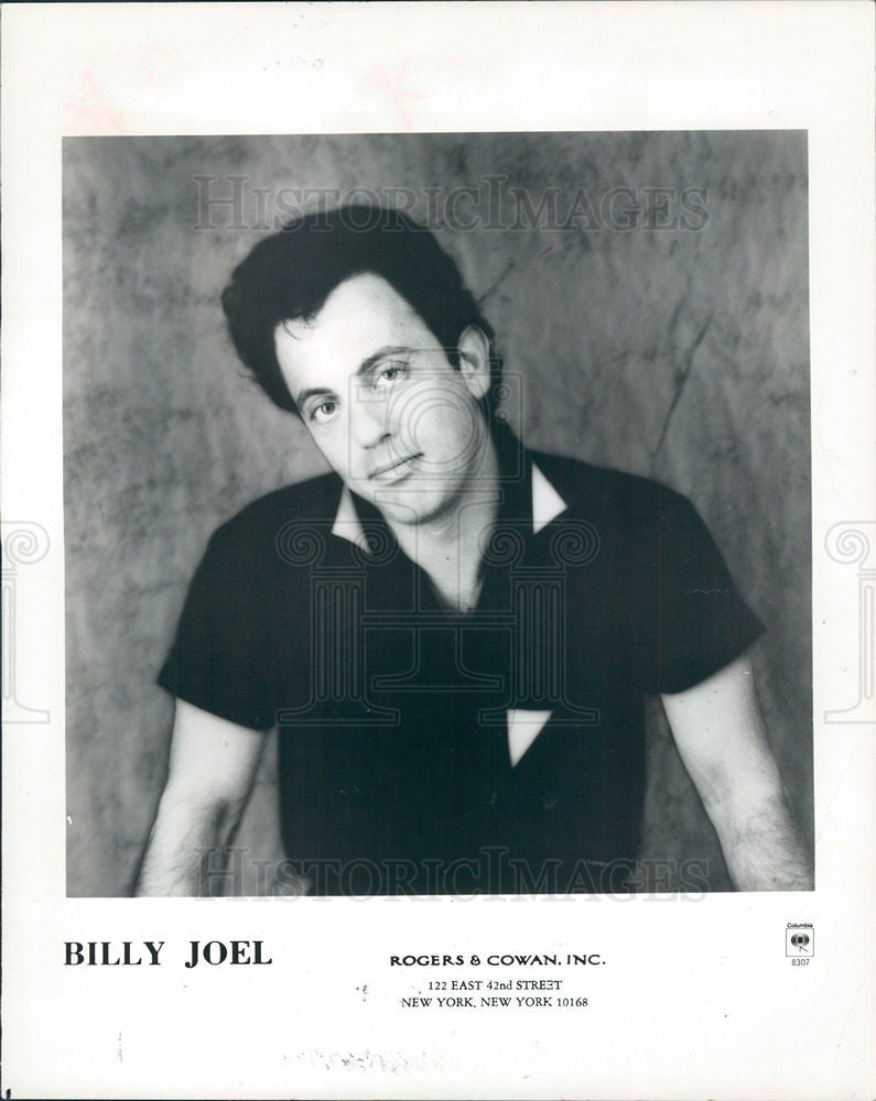 1993 Press Photo Billy Joel pianist singer composer - Historic Images