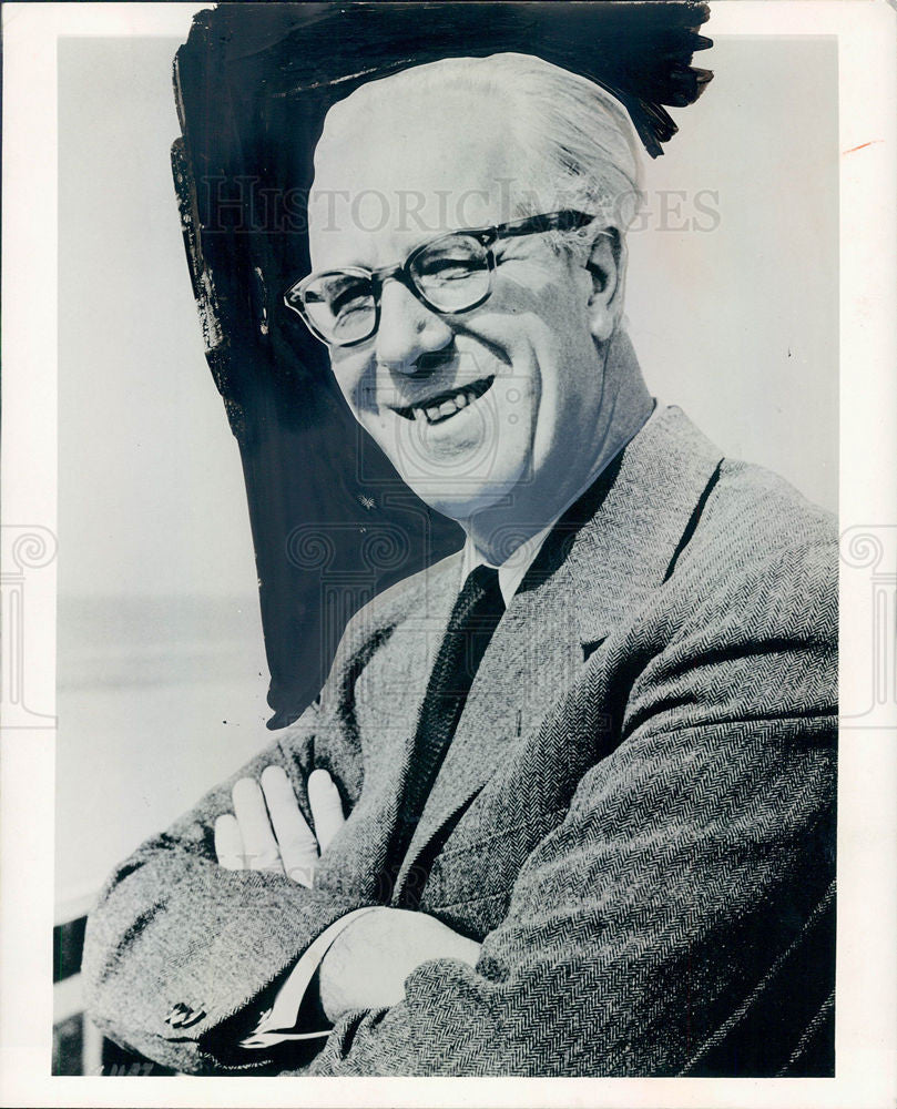 1963 Press Photo Eugen Jochum, Germany - Historic Images